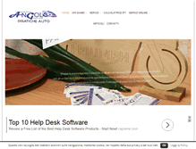 Tablet Screenshot of angolopratiche.com